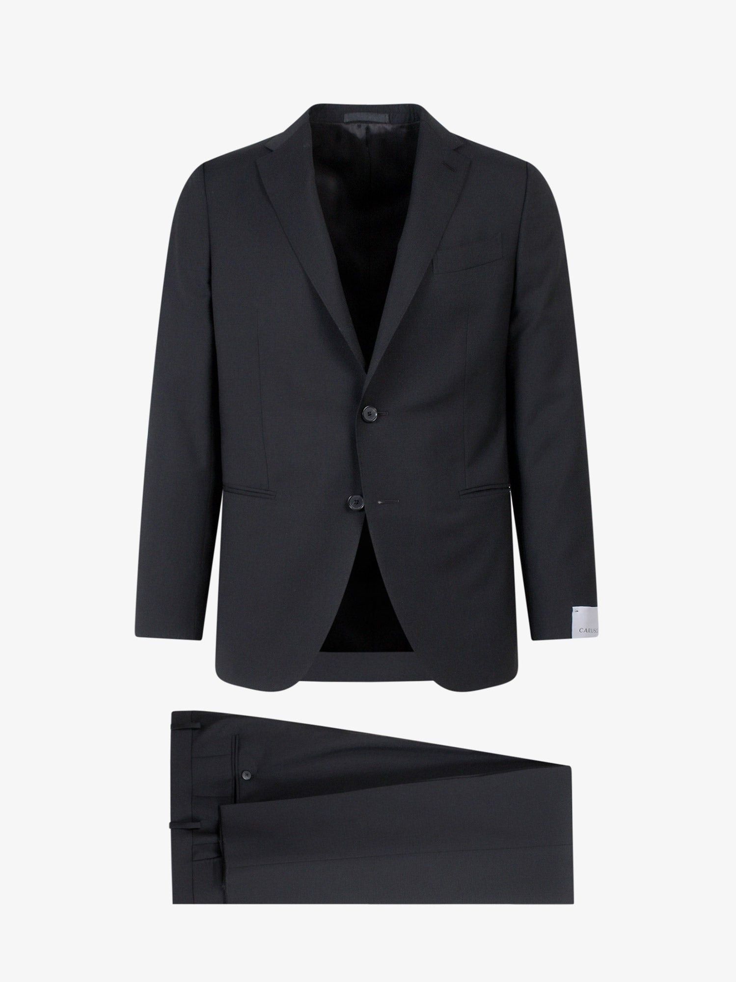 image of Caruso Suit Man Black Suits, Men's (Size XL)