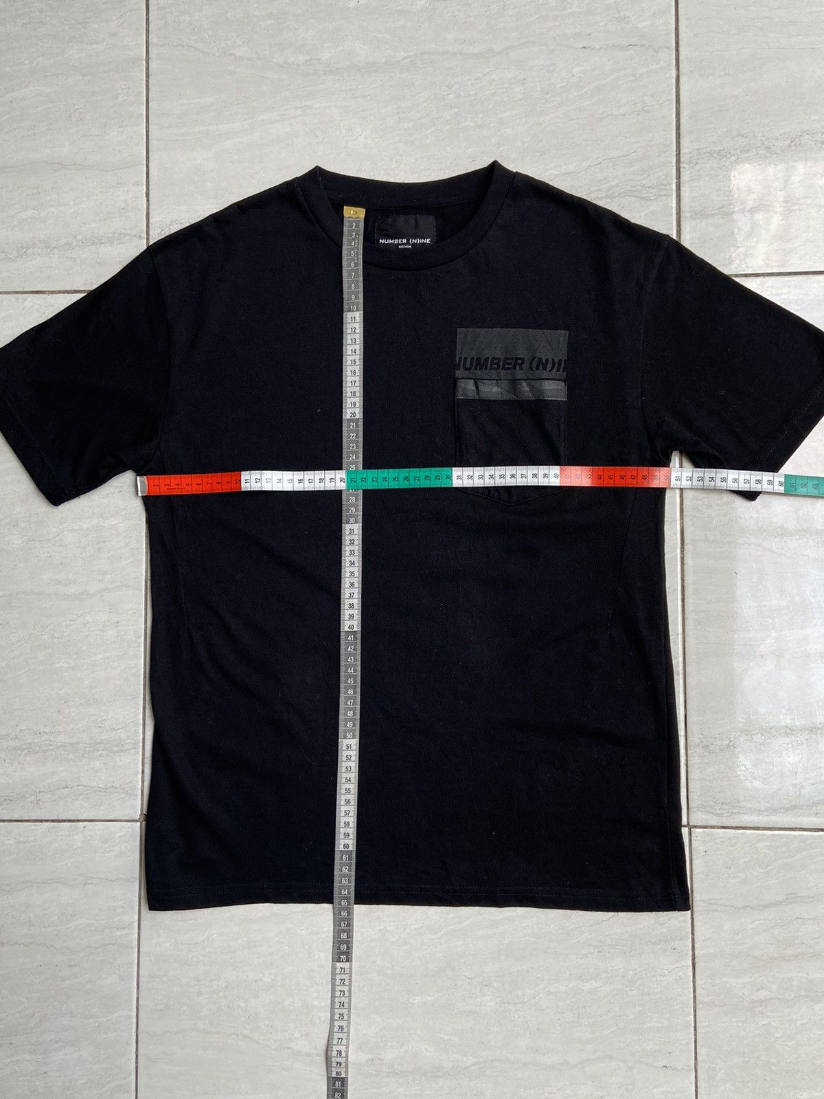 Number (N)ine NUMBER NINE Black T-Shirt Size US S / EU 44-46 / 1 - 2 Thumbnail