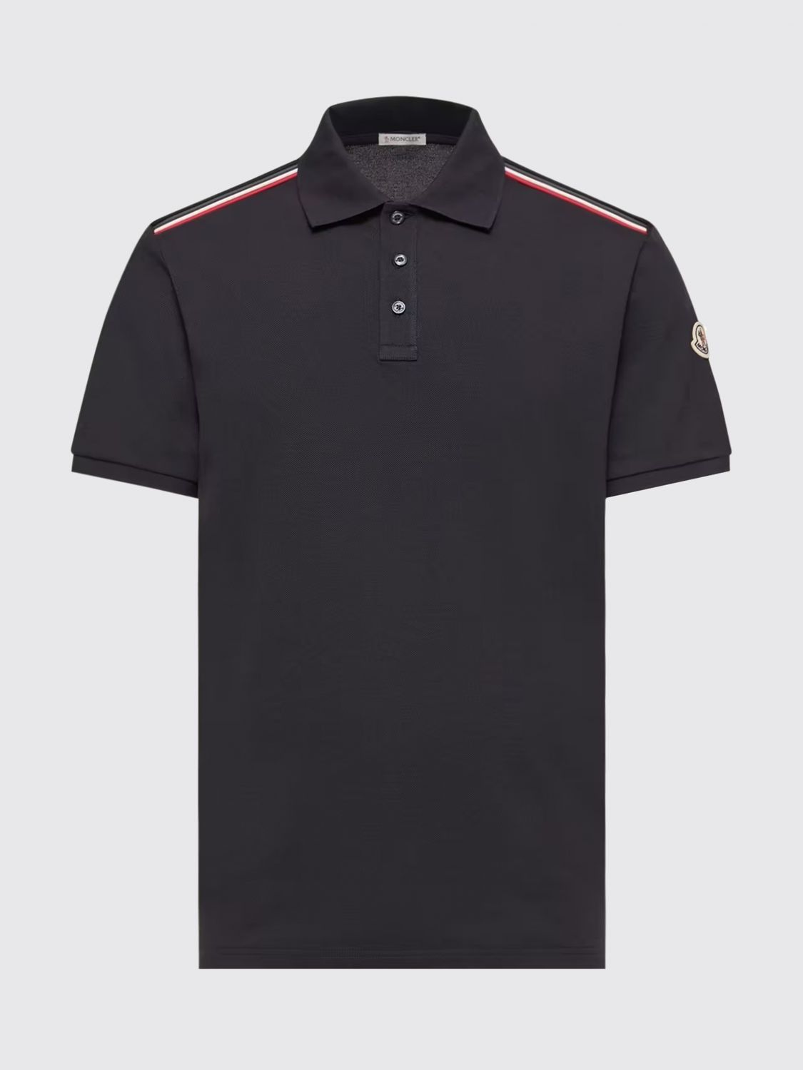 Moncler Moncler Polo Shirt Men Blue Size US L / EU 52-54 / 3 - 1 Preview