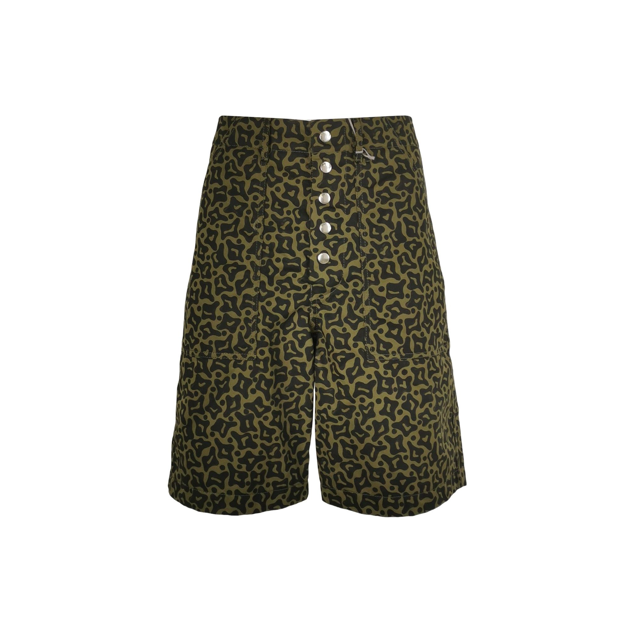 Marni Marni Reversible Patterned Cotton Linen Shorts 32 Size US 32 / EU 48 - 1 Thumbnail