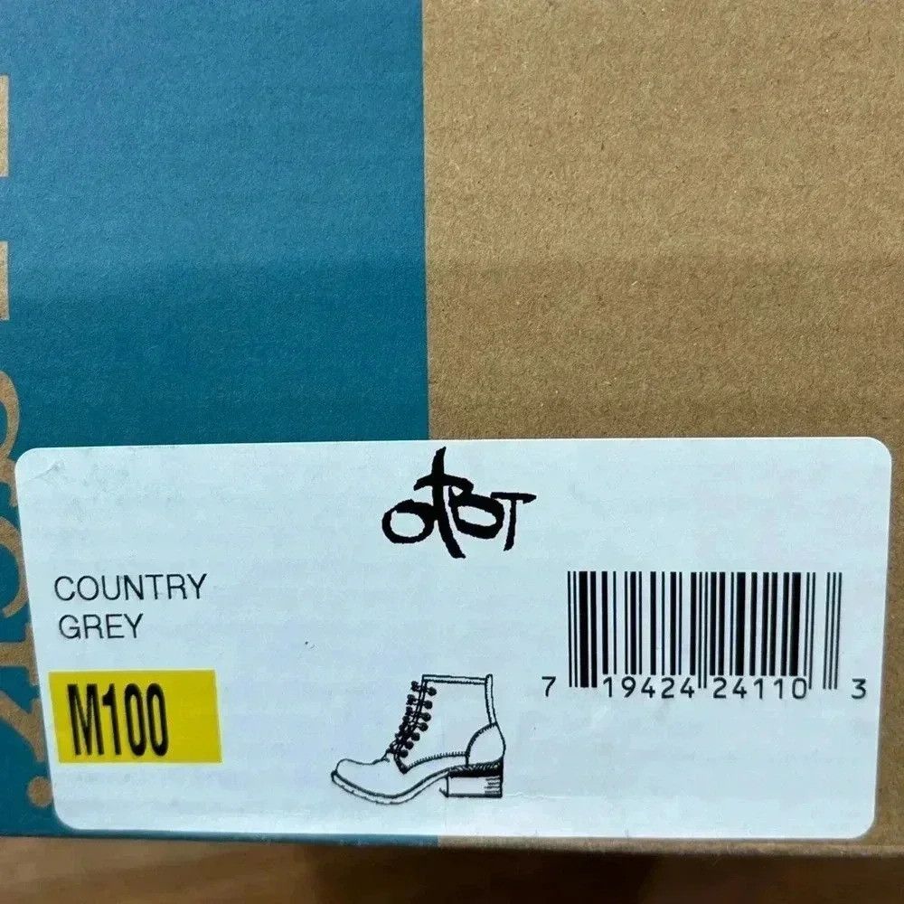 Other Otbt Country Grey Combat Boots NWT Size US 10 / IT 40 - 3 Thumbnail