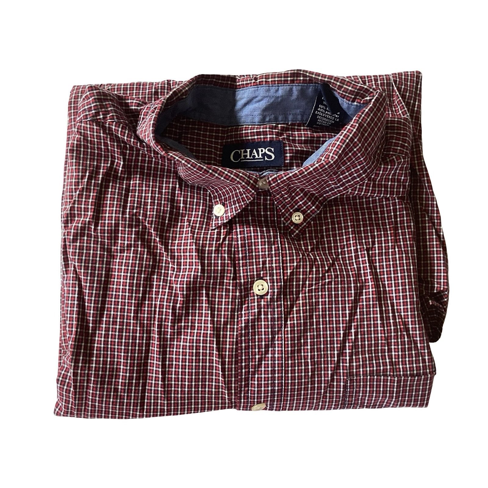 Chaps Chaps Easy Care Button Down Shirt Size US XL / EU 56 / 4 - 1 Thumbnail