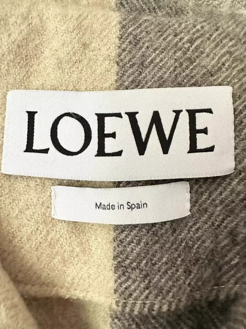 Loewe LOEWE A striped wool coat Size XS / US 0-2 / IT 36-38 - 3 Thumbnail