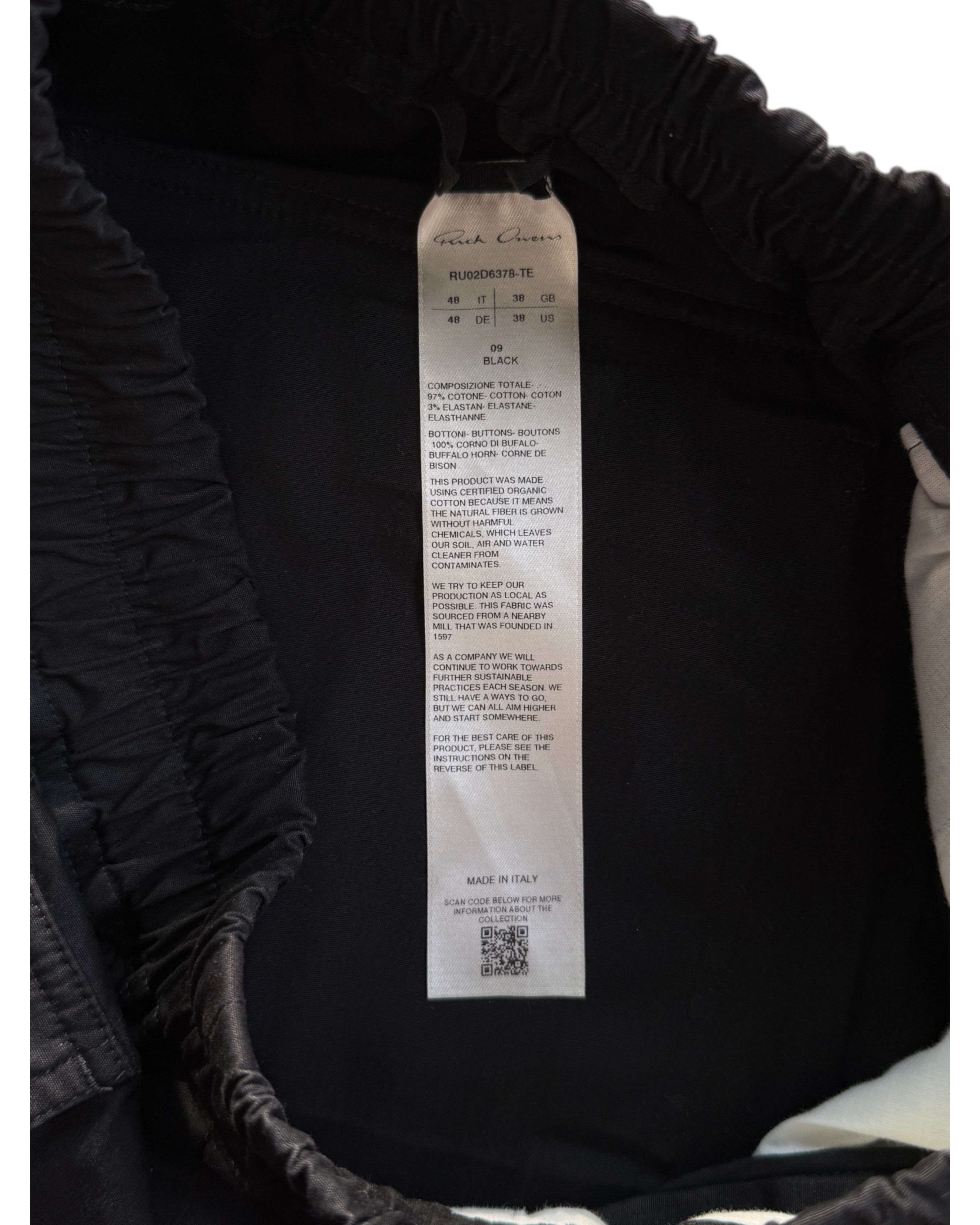 Rick Owens Dietrich Drawstring Trousers Size US 32 / EU 48 - 4 Thumbnail