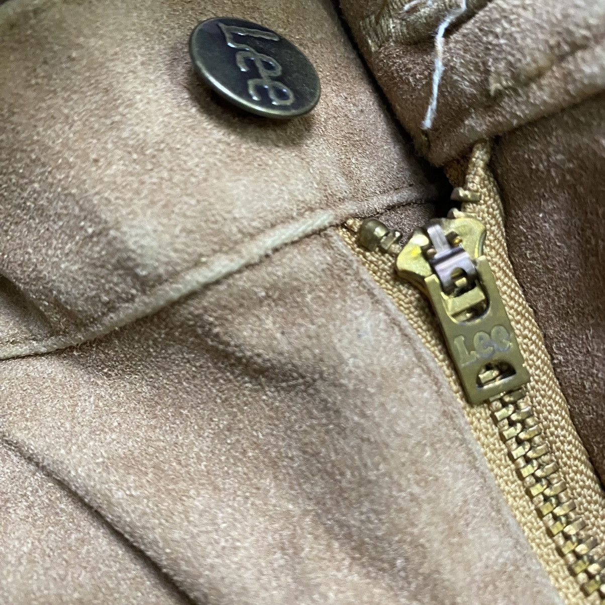 Leather × Lee × Vintage Lee leather flare pant Size US 33 - 11 Thumbnail