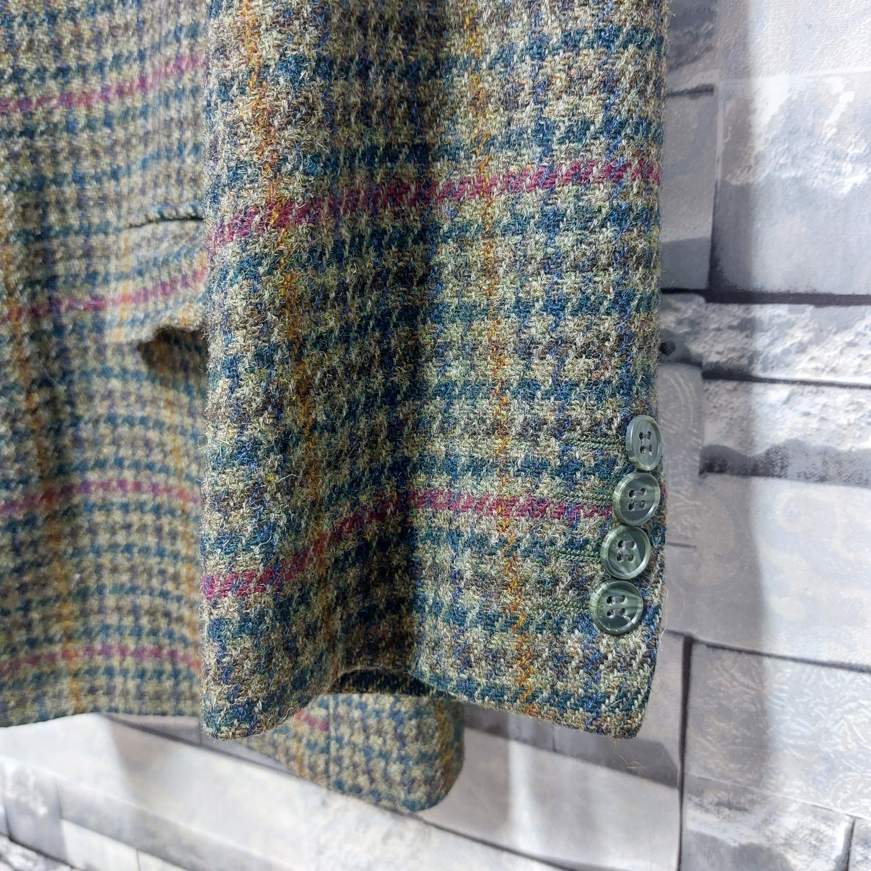 Harris Tweed Harris Tweed Blazer jacket Size US L / EU 52-54 / 3 - 3 Thumbnail