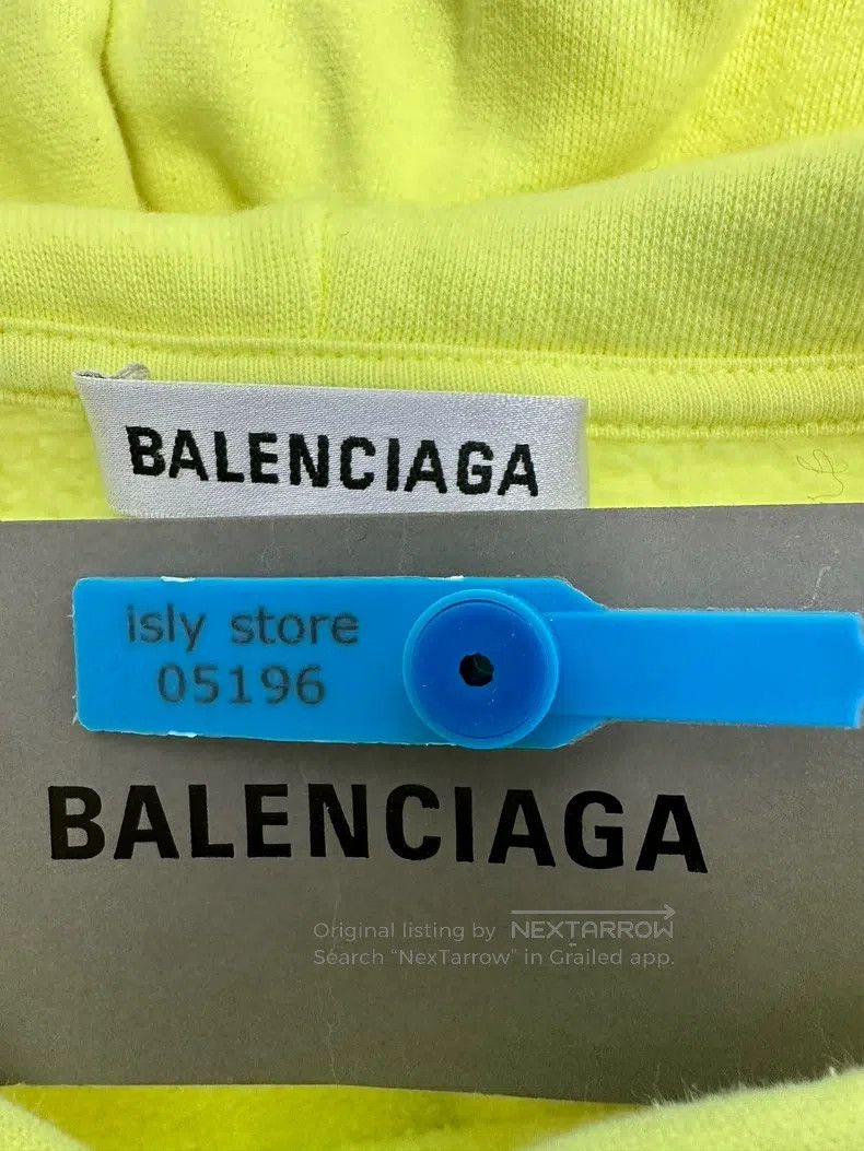 Balenciaga Balenciaga Coke Letter Hooded Sweatshirt Size US XS / EU 42 / 0 - 4 Thumbnail