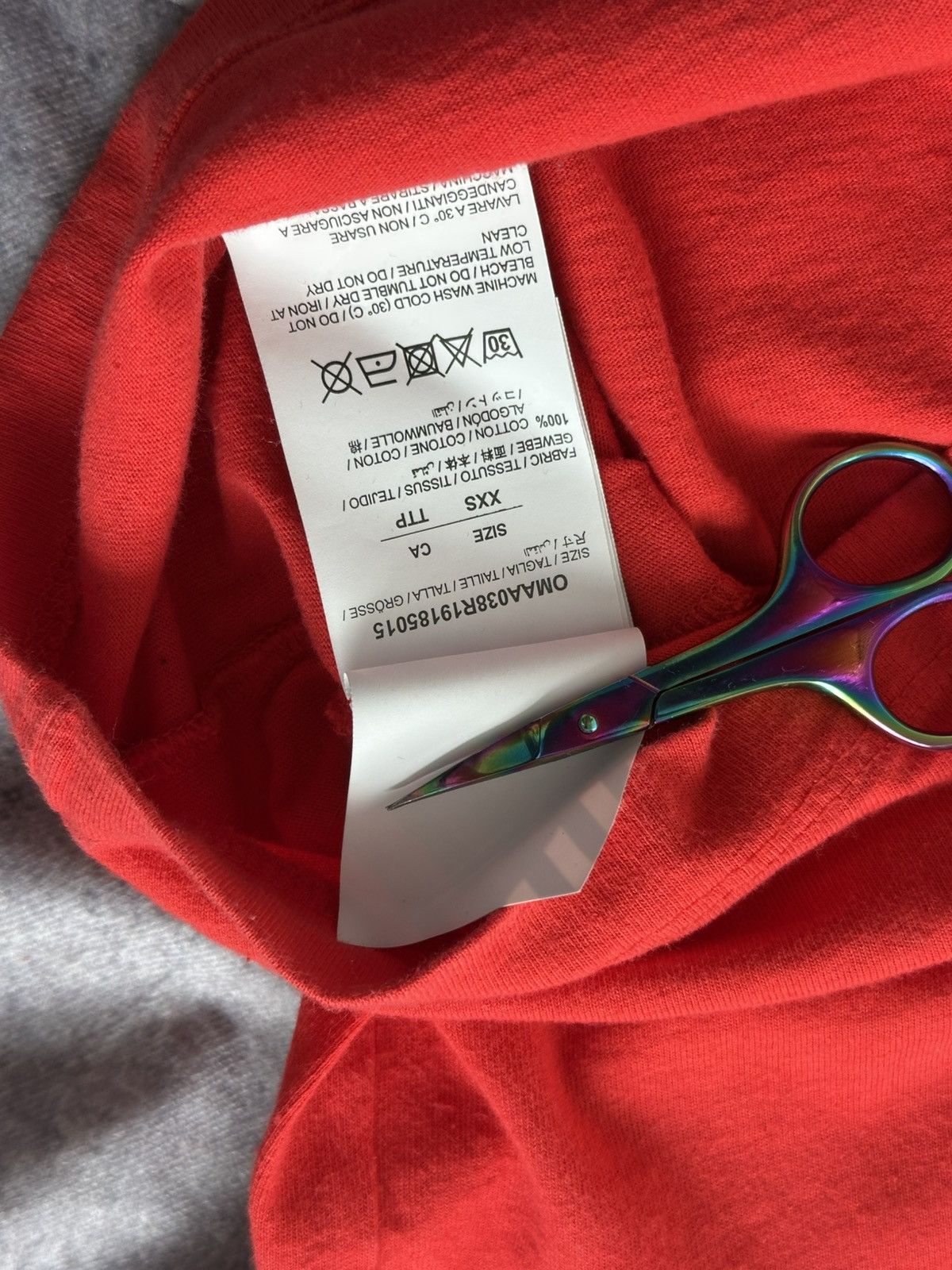 Off-White Off White Spray Marker Impressionism Tee Size US XXS / EU 40 - 8 Thumbnail