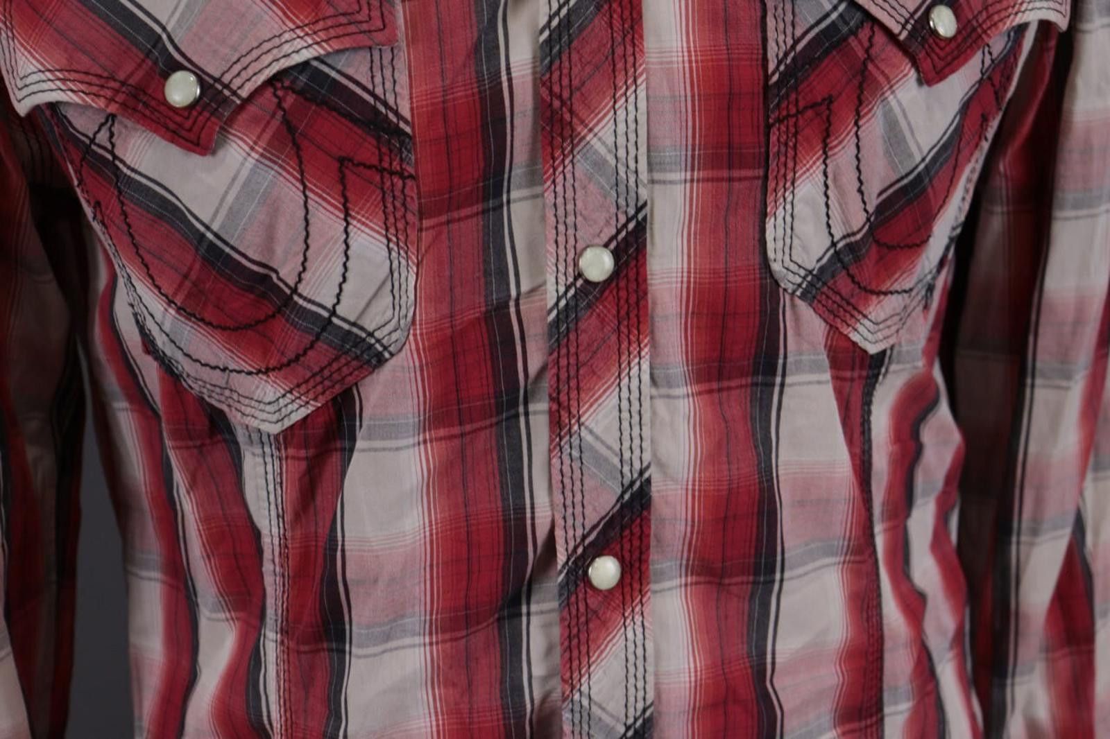 True Religion True Religion Multicolor Check Snap Pockets Shirt Size L Size US L / EU 52-54 / 3 - 8 Thumbnail