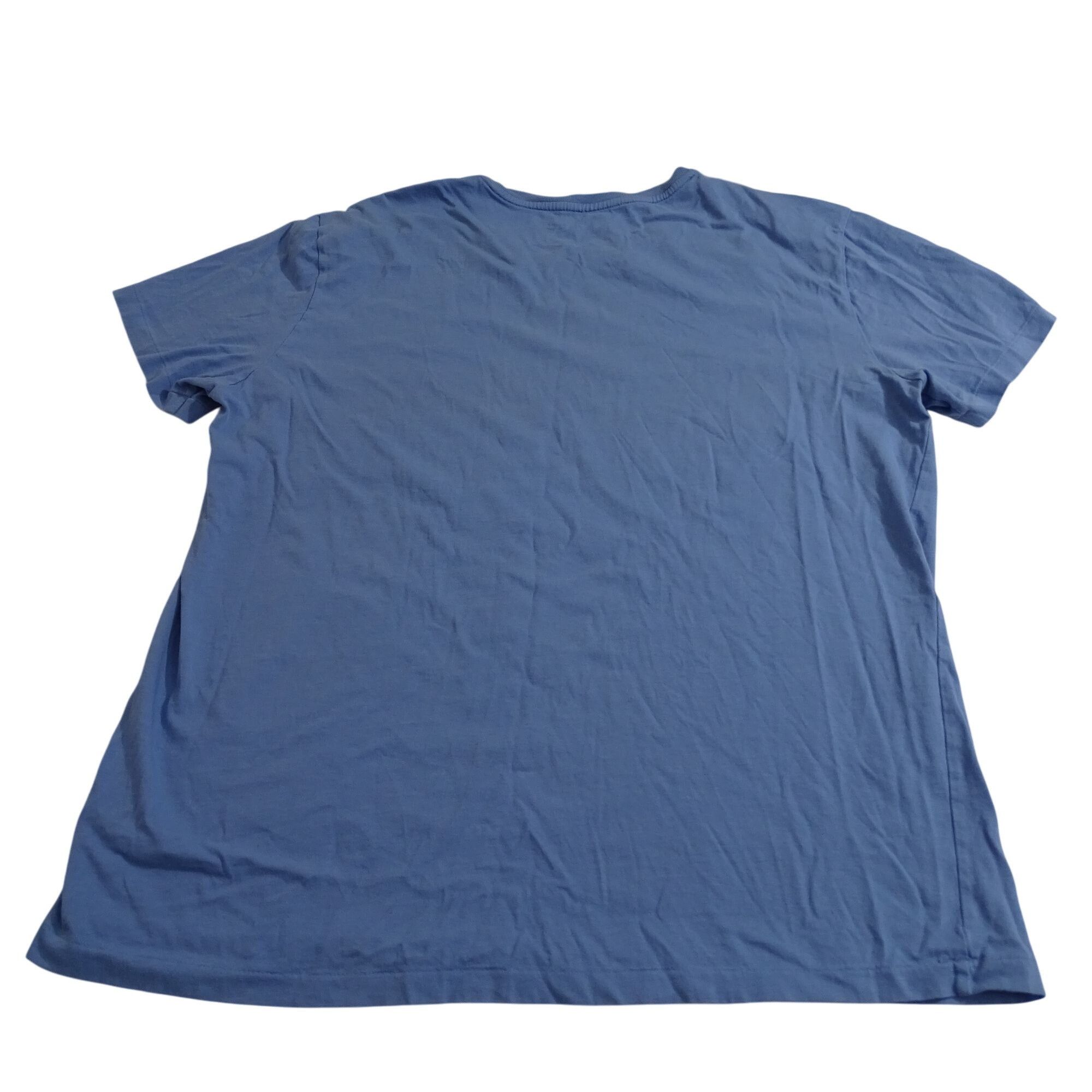 Polo Ralph Lauren Polo Ralph Lauren Blue Crew Neck T-Shirt Men Size L Size US L / EU 52-54 / 3 - 3 Thumbnail