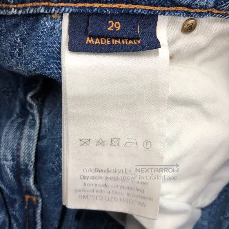 Louis Vuitton Louis Vuitton Old Flower Jeans Size US 29 - 4 Thumbnail