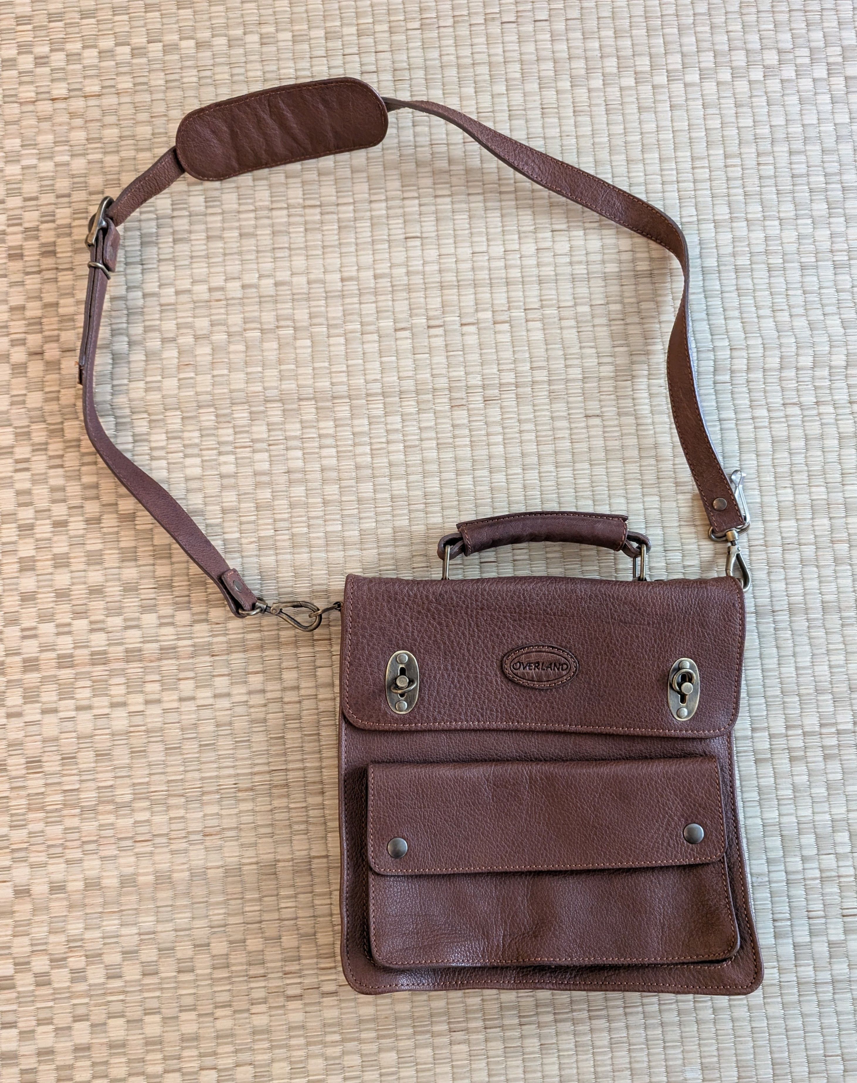 Overland Overland Leather Shoulder Bag Size ONE SIZE - 1 Thumbnail