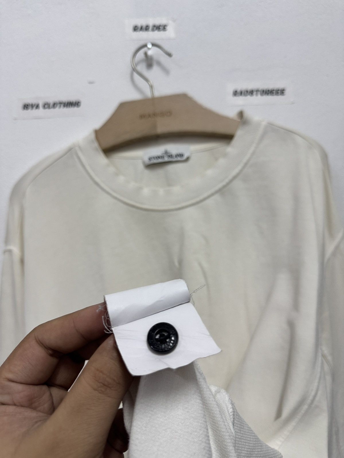 Stone Island Stone Island Airism Sweatshirt (Missing Patches) Size US XL / EU 56 / 4 - 6 Thumbnail
