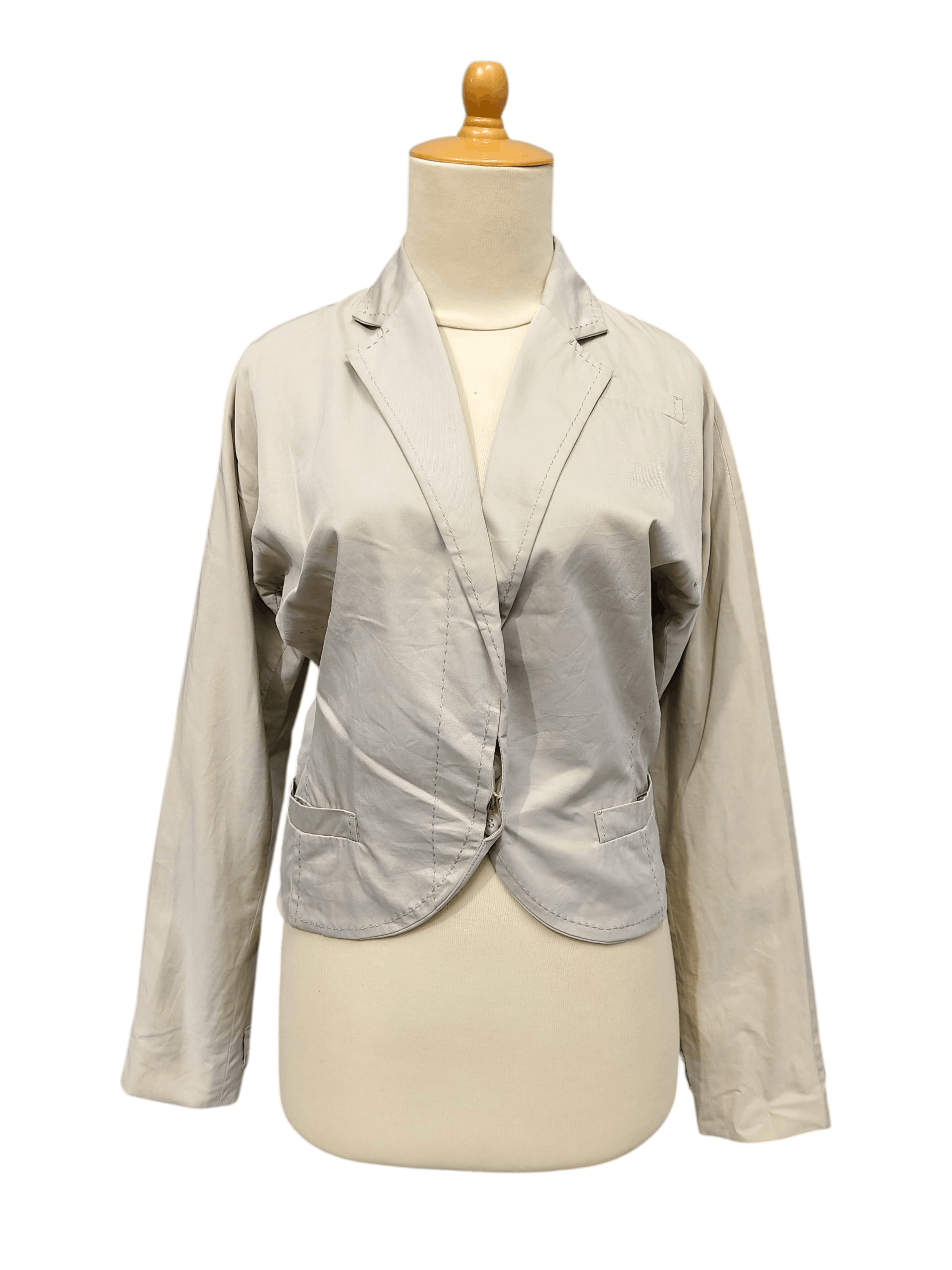 Tsumori Chisato Tsumori Chisato- Soft Decontruction Tailored Cropped Blazer Size M / US 6-8 / IT 42-44 - 1 Thumbnail