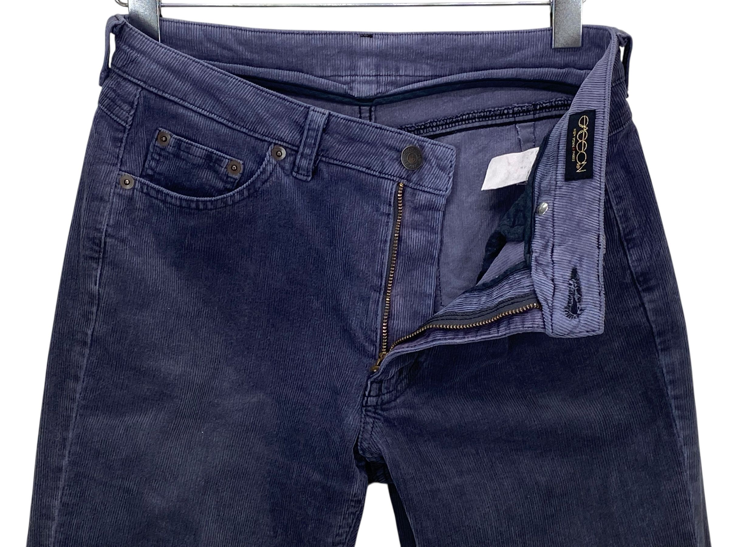 Japanese Brand Sasson Corduroy Pants Blue Way Japanese Modern Size US 28 / EU 44 - 8 Thumbnail