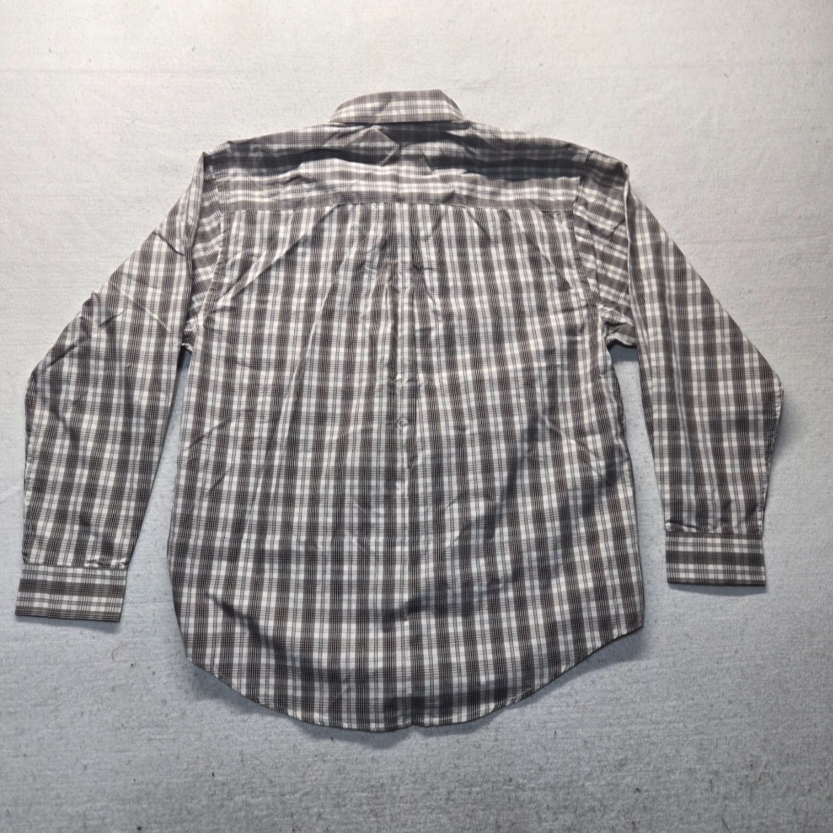 Vintage Puritan Shirt Plaid Button-Up Short Sleeve Adult Men L Brown 42/44 Button-Up Shirt Plaid Mens L Brown 42/44 Size US L / EU 52-54 / 3 - 7 Thumbnail