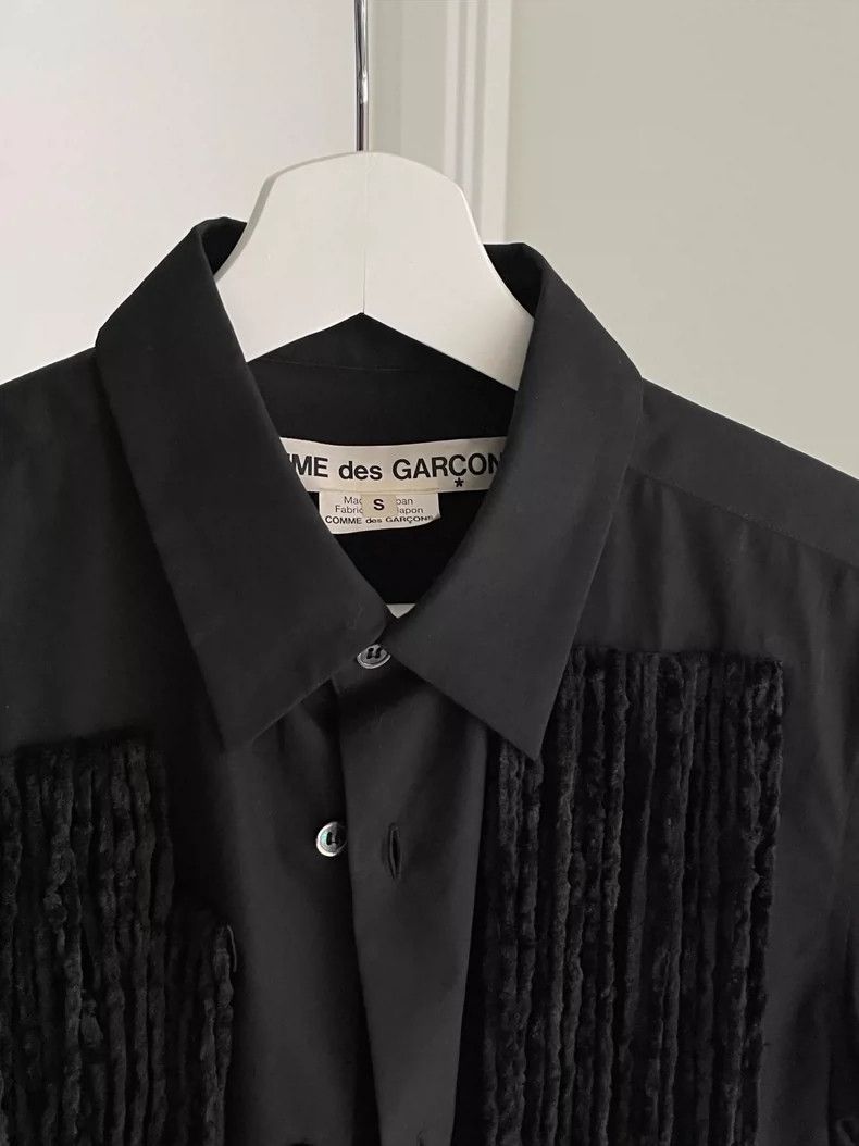 Comme des Garcons Comme Des Garcons Short sleeve fringed shirt Size S / US 4 / IT 40 - 3 Thumbnail