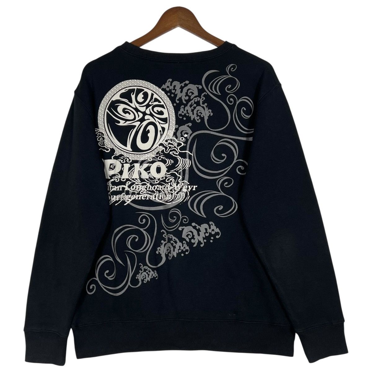 Billabong Vintage Piko Surf Generation Sweatshirt Size US L / EU 52-54 / 3 - 1 Thumbnail