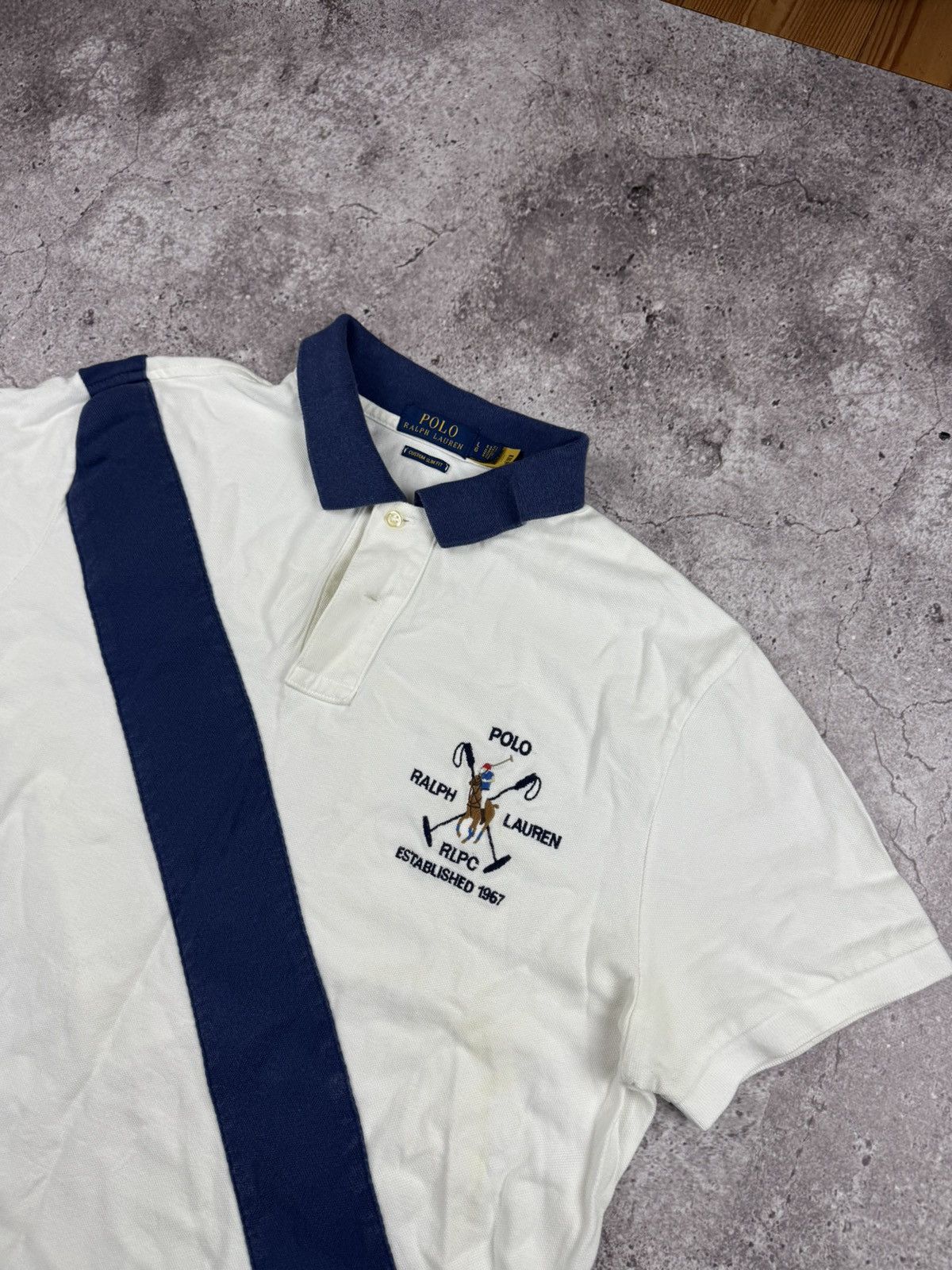 Polo Ralph Lauren Vintage Polo Ralph Lauren RLPC Y2K Yacht Rugby T-Shirt Size US L / EU 52-54 / 3 - 5 Thumbnail