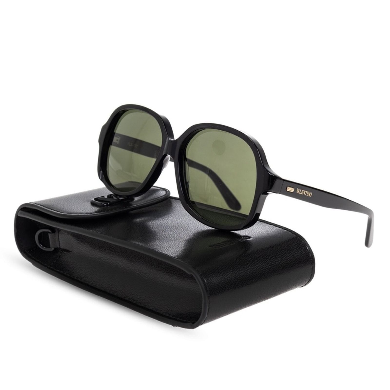 Valentino New! Valentino VLS 177A Black Sunglasses , Authentic Size ONE SIZE - 1 Thumbnail