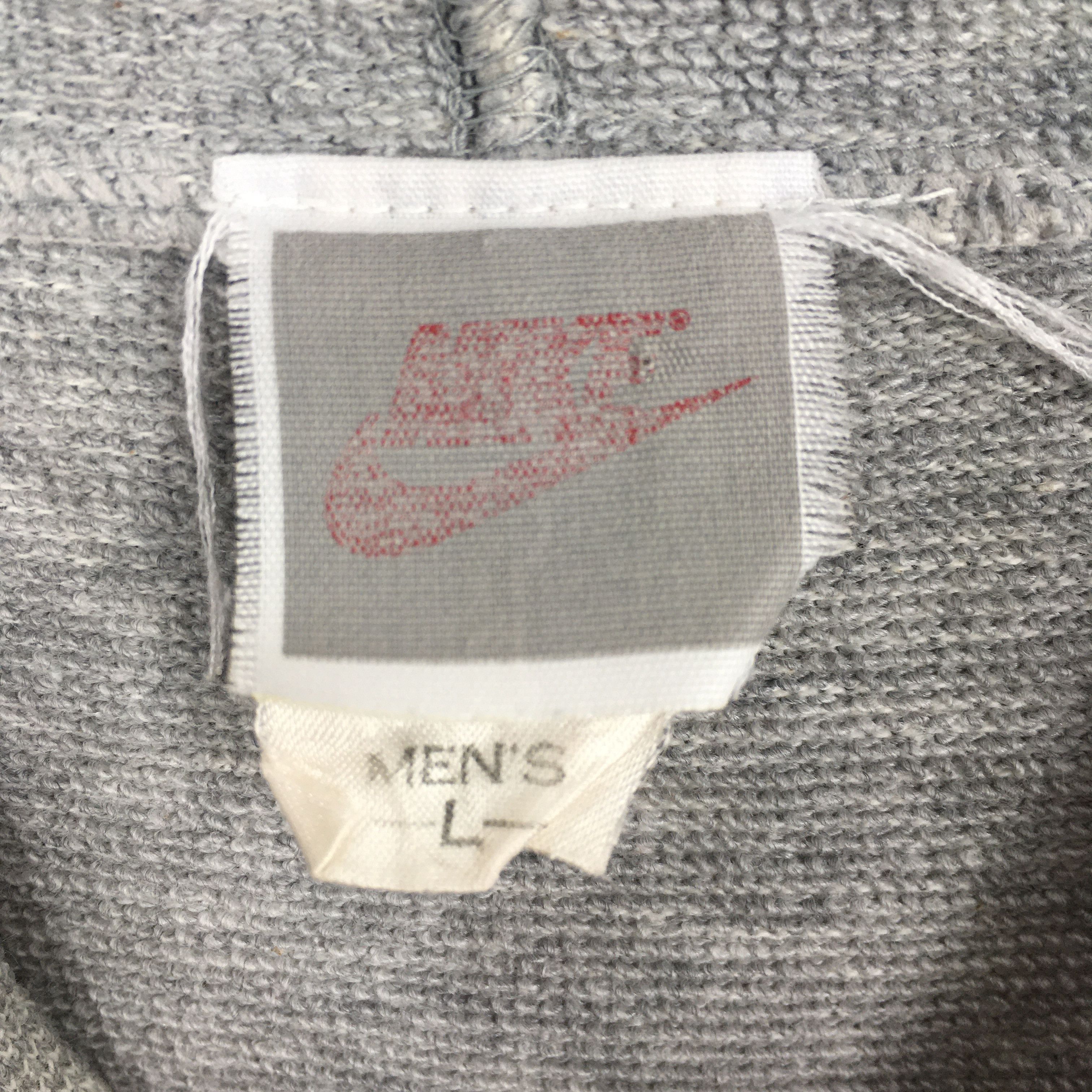 Nike × Vintage Vintage 90s Nike Swoosh Pullover Hoodie Large Size US L / EU 52-54 / 3 - 5 Thumbnail