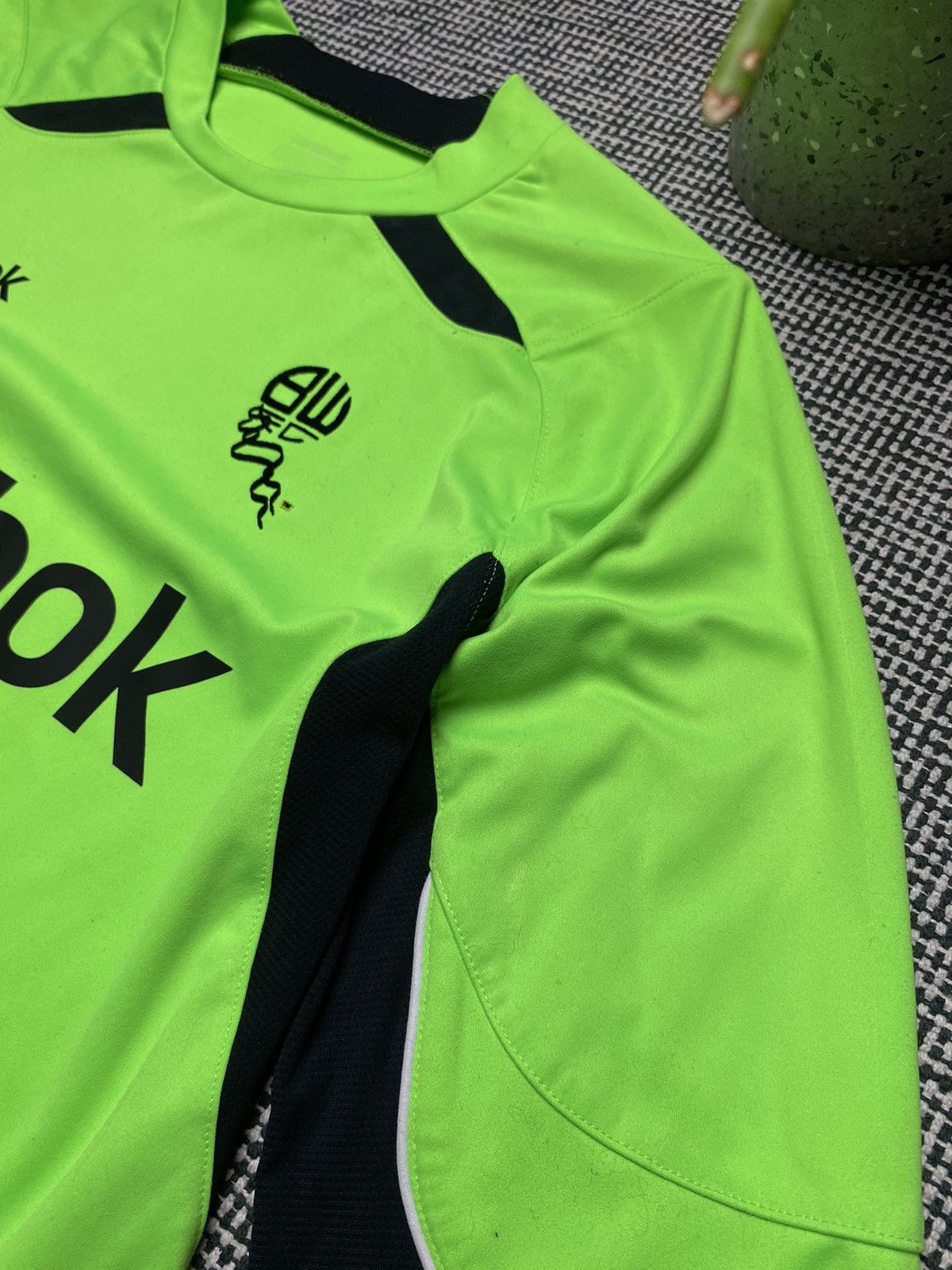 Reebok × Vintage Rare vintage Bolton Reebok soccer jersey long sleeve y2k Size US M / EU 48-50 / 2 - 8 Thumbnail