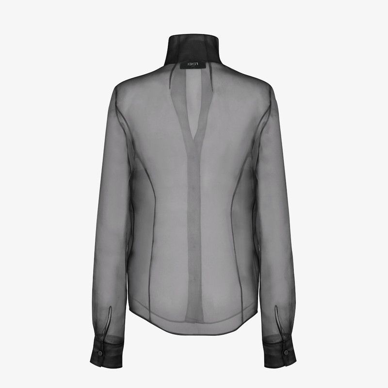 Fendi o1s1wg111225 Shirt in Black Size XL / US 12-14 / IT 48-50 - 2 Thumbnail