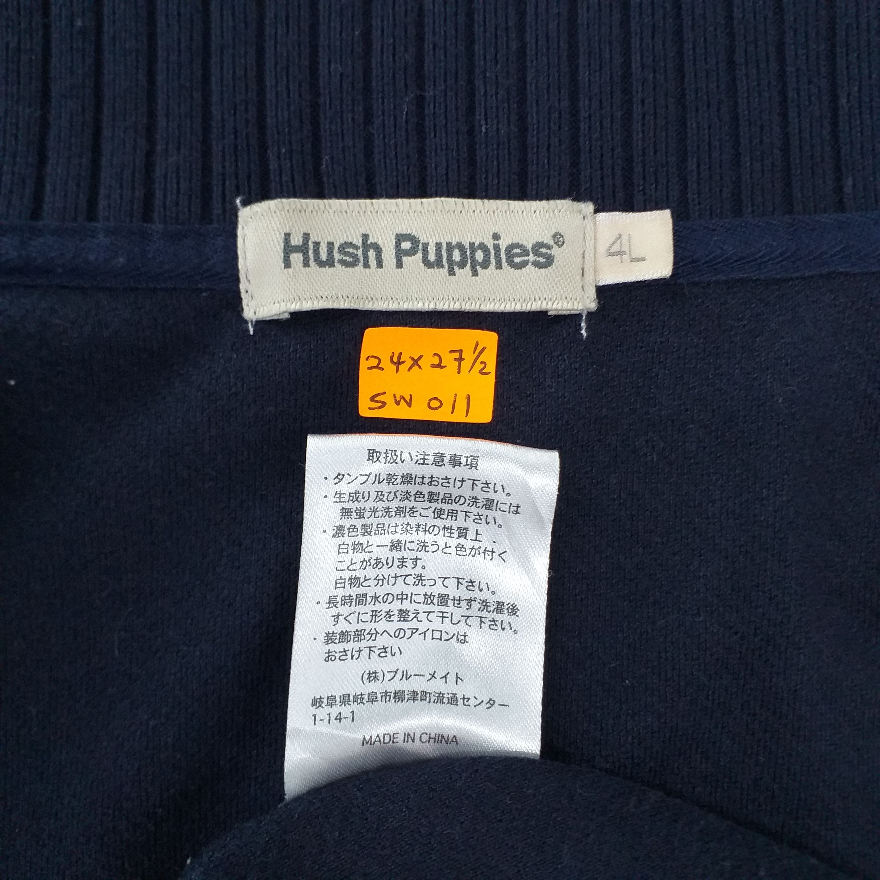 Hush Puppies Vintage Hush Puppies Zipper Sweater -SW011 Size US L / EU 52-54 / 3 - 7 Thumbnail