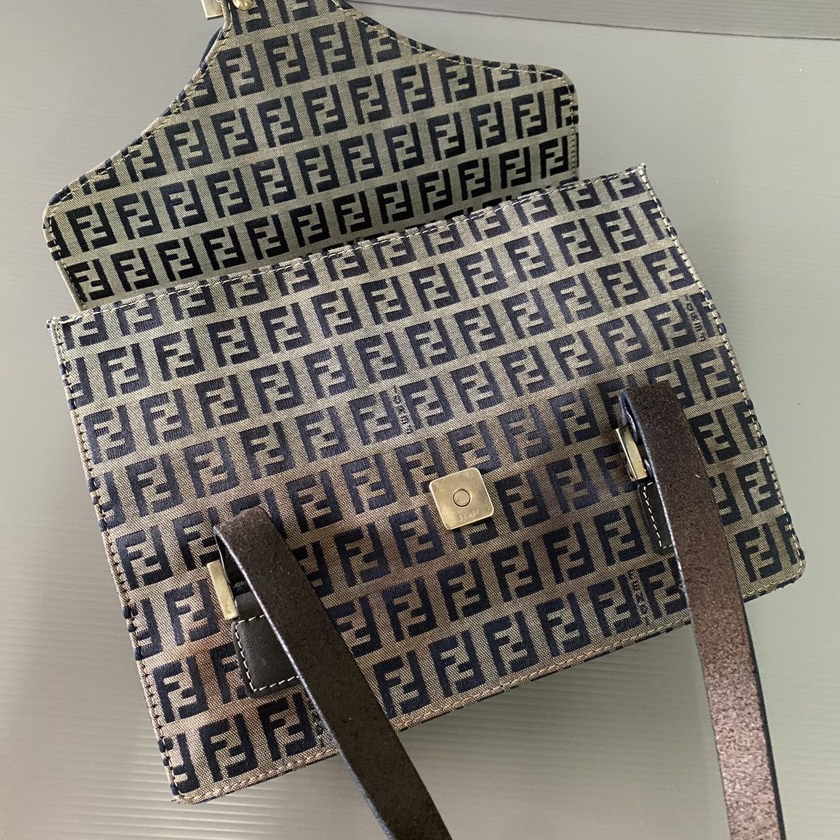 Fendi Zucchino Shoulder Bag