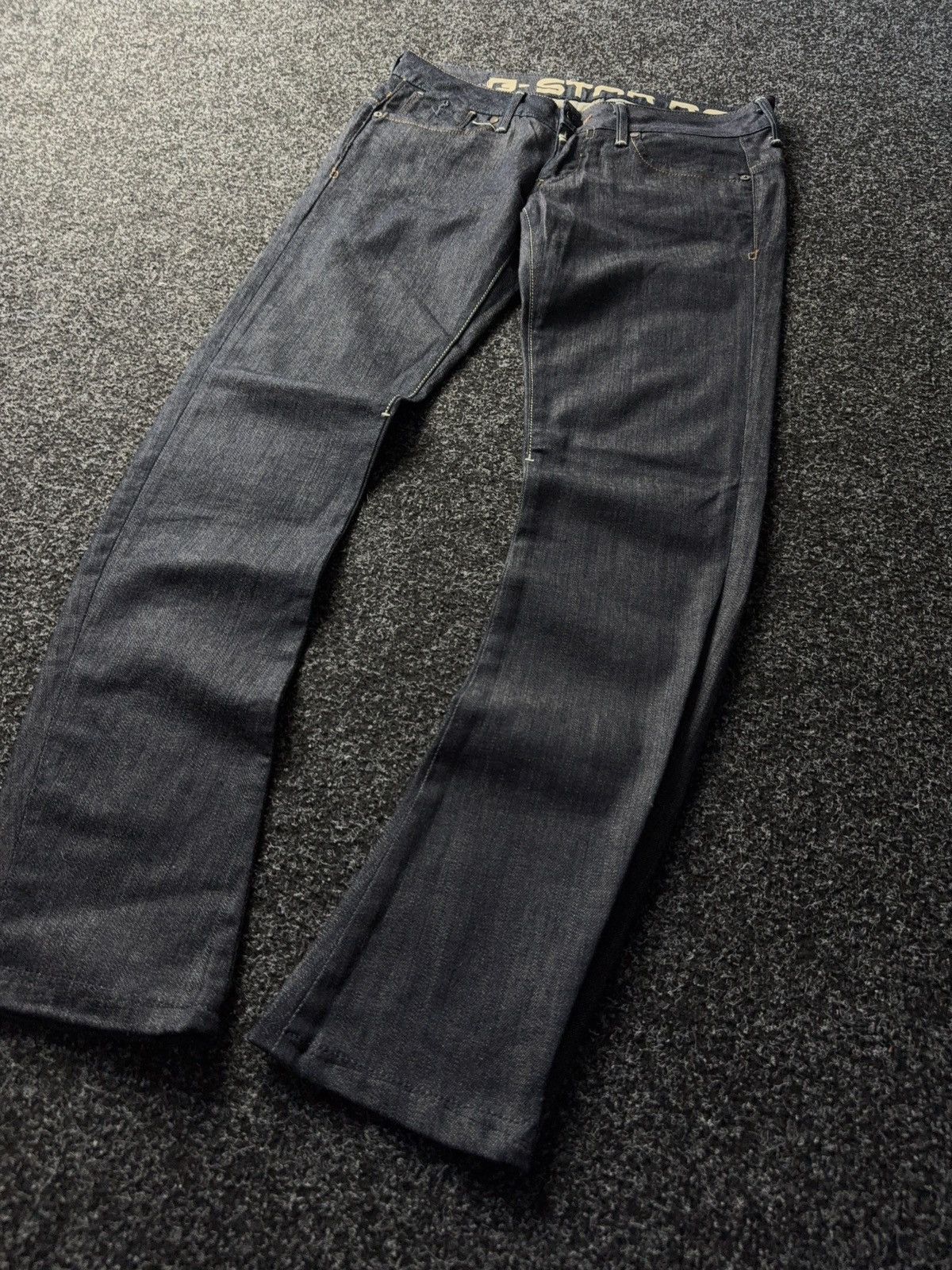 G-Star G-Star Raw Slim Fit Dark Wash Jeans Y2K Techwear Style Size 30" / US 8 / IT 44 - 3 Thumbnail