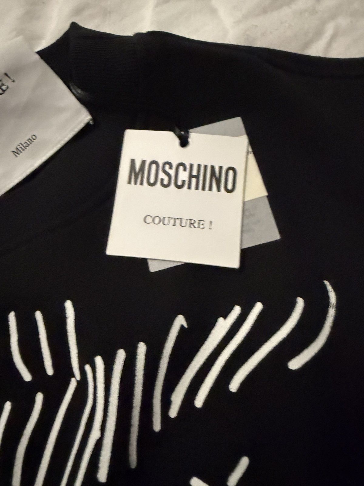 Moschino Moschino Couture “Rock 84” Graphic Sweatshirt — NWT Size US XXL / EU 58 / 5 - 4 Thumbnail