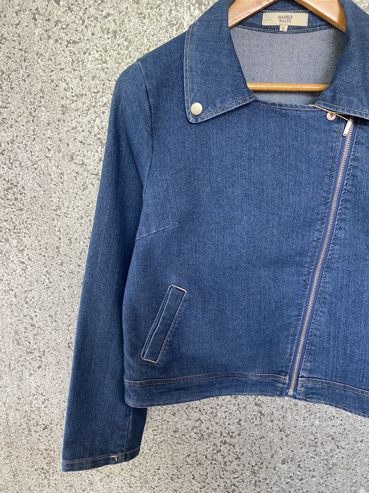 Japanese Brand Marble Waltz jacket jeans Size M / US 6-8 / IT 42-44 - 2 Thumbnail