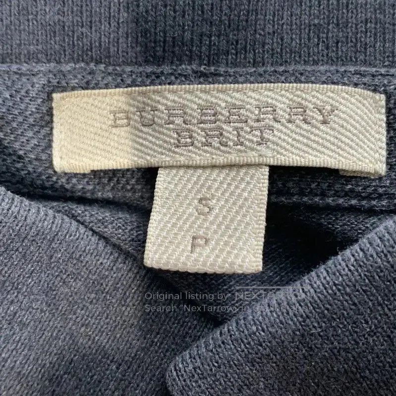Burberry Burberry Dark Gray Cotton Women’s T-Shirt. Size S / US 4 / IT 40 - 4 Thumbnail