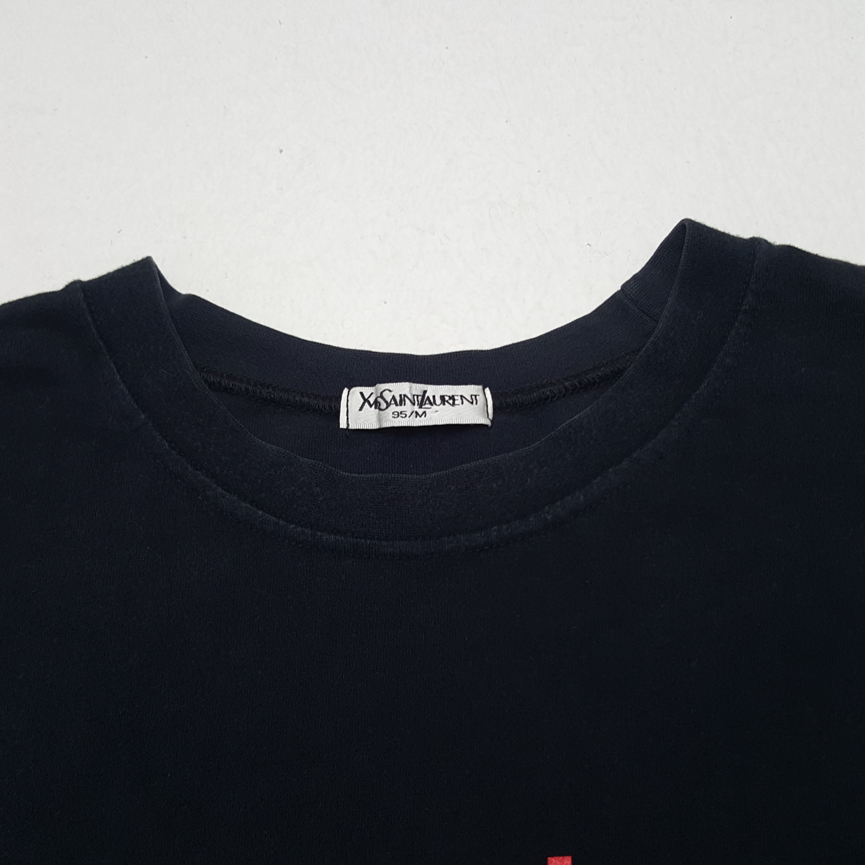 Vintage × Yves Saint Laurent Vintage Yves Saint Laurent Italian Brand Tshirt Size US M / EU 48-50 / 2 - 5 Thumbnail