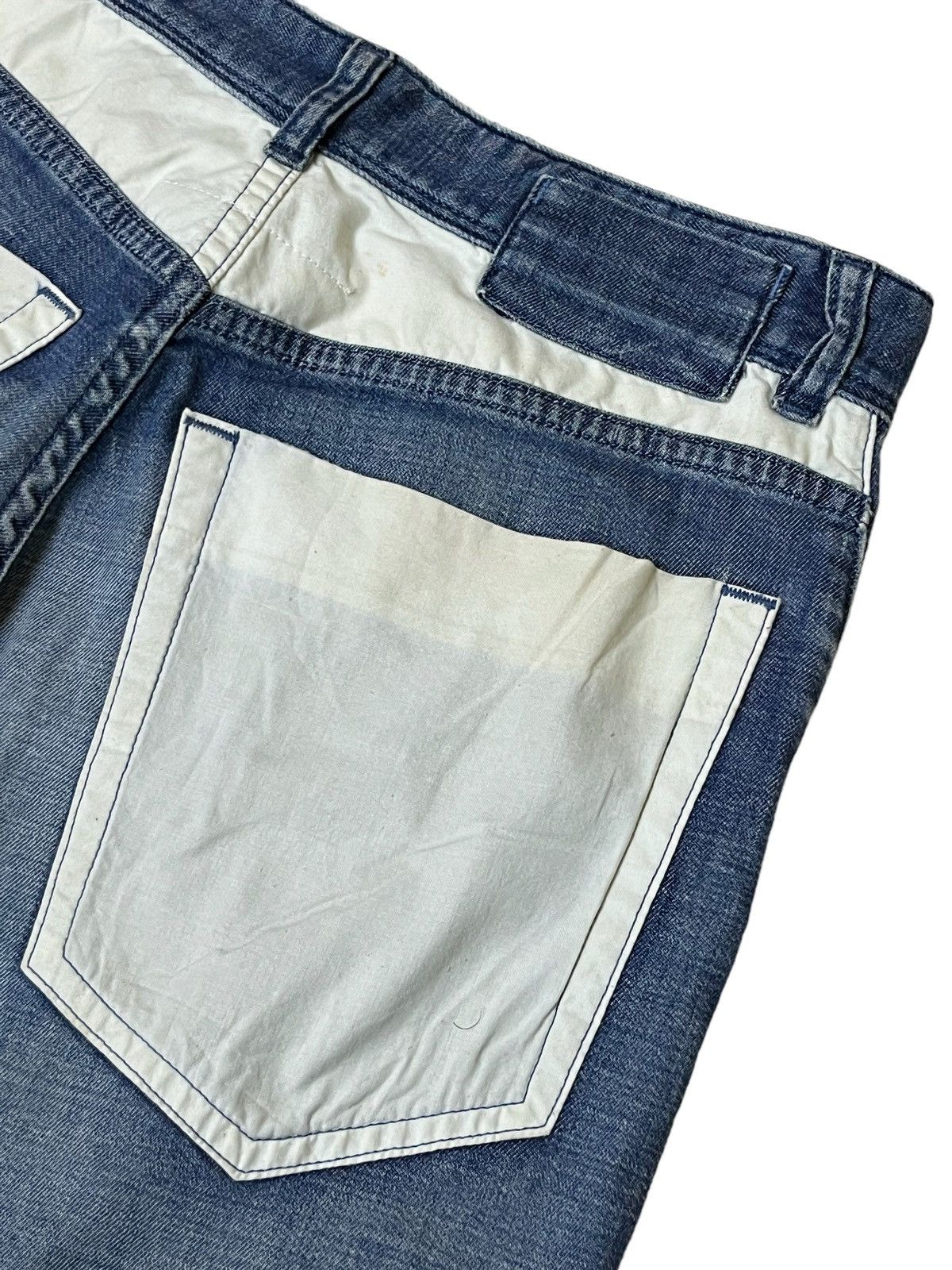Maison Margiela SICK🔥MAISON MARTIN MARGIELA PARIS MM(6) LIGHT DENIM JEANS Size US 27 - 8 Thumbnail