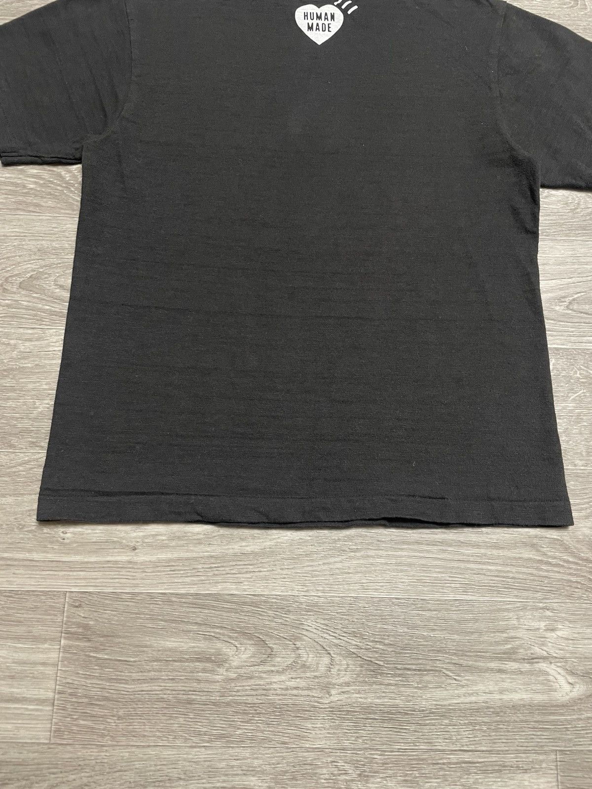 Human Made Human Made Heart Logo T-Shirt Black/Yellow Made In Japan Size US M / EU 48-50 / 2 - 18 Thumbnail