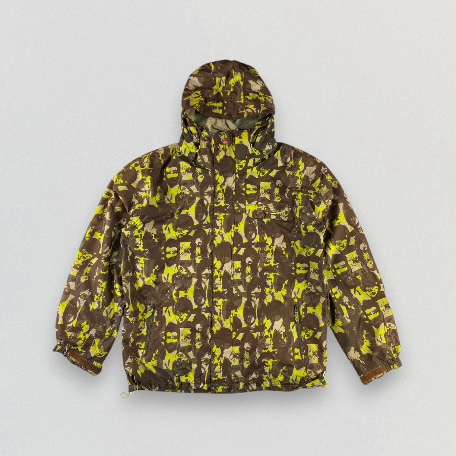 Quiksilver Quicksilver Windbreaker Hooded Full-Zip Snowboard Jacket Size US L / EU 52-54 / 3 - 1 Thumbnail