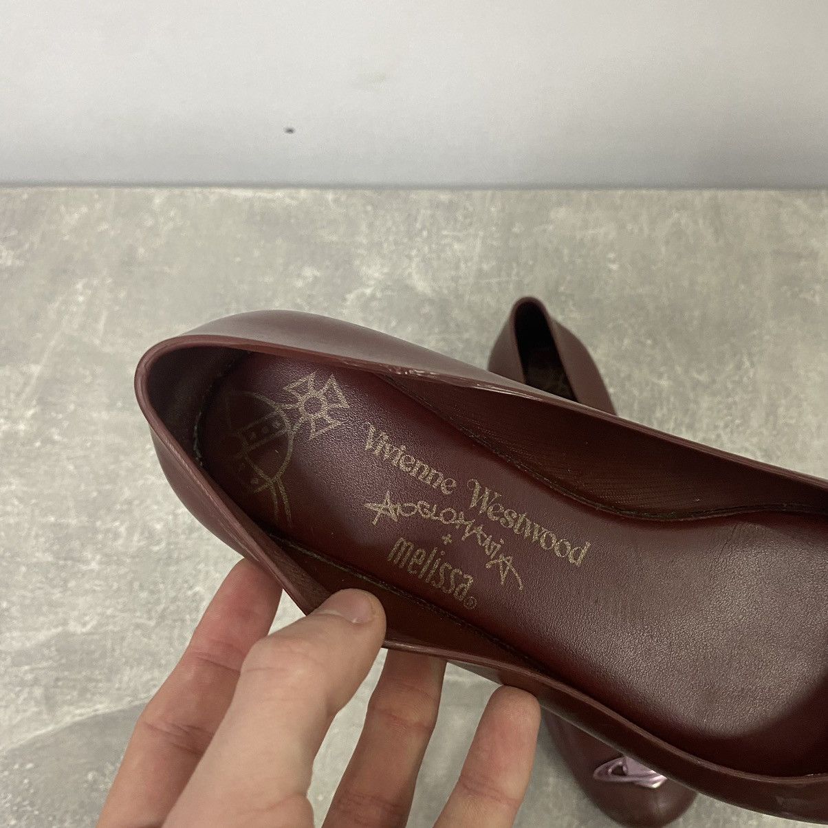 Melissa × Vivienne Westwood Vivienne Westwood × Melissa Anglomania Ballet Flats Size US 9 / IT 39 - 4 Thumbnail