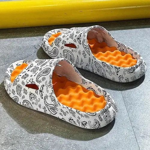 Japanese Brand Summer Shoes Printing Sandals Trend Anti Slip Size US 9 / EU 42 - 1 Thumbnail