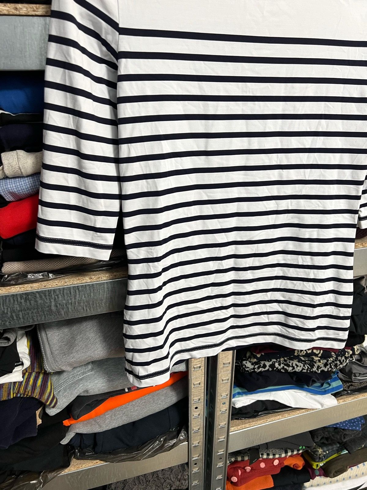 Saint James Asap Rocky Saint James Striped 3/4 Sleeve T-Shirt M Pullover Size M / US 6-8 / IT 42-44 - 2 Thumbnail