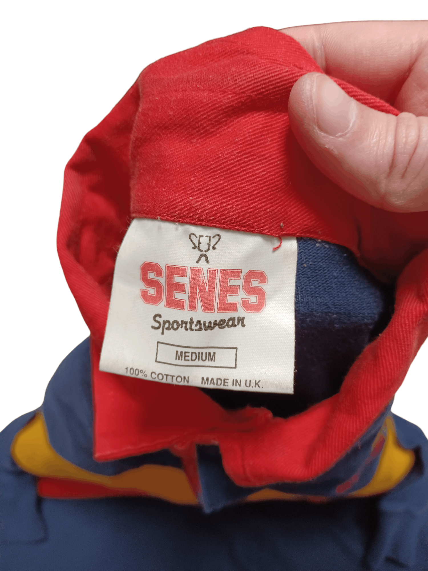 Other 80S OR EARLY 90S MADE IN UK SCOTLAND SENES COOL RUGBY SHIRT Size US M / EU 48-50 / 2 - 4 Thumbnail