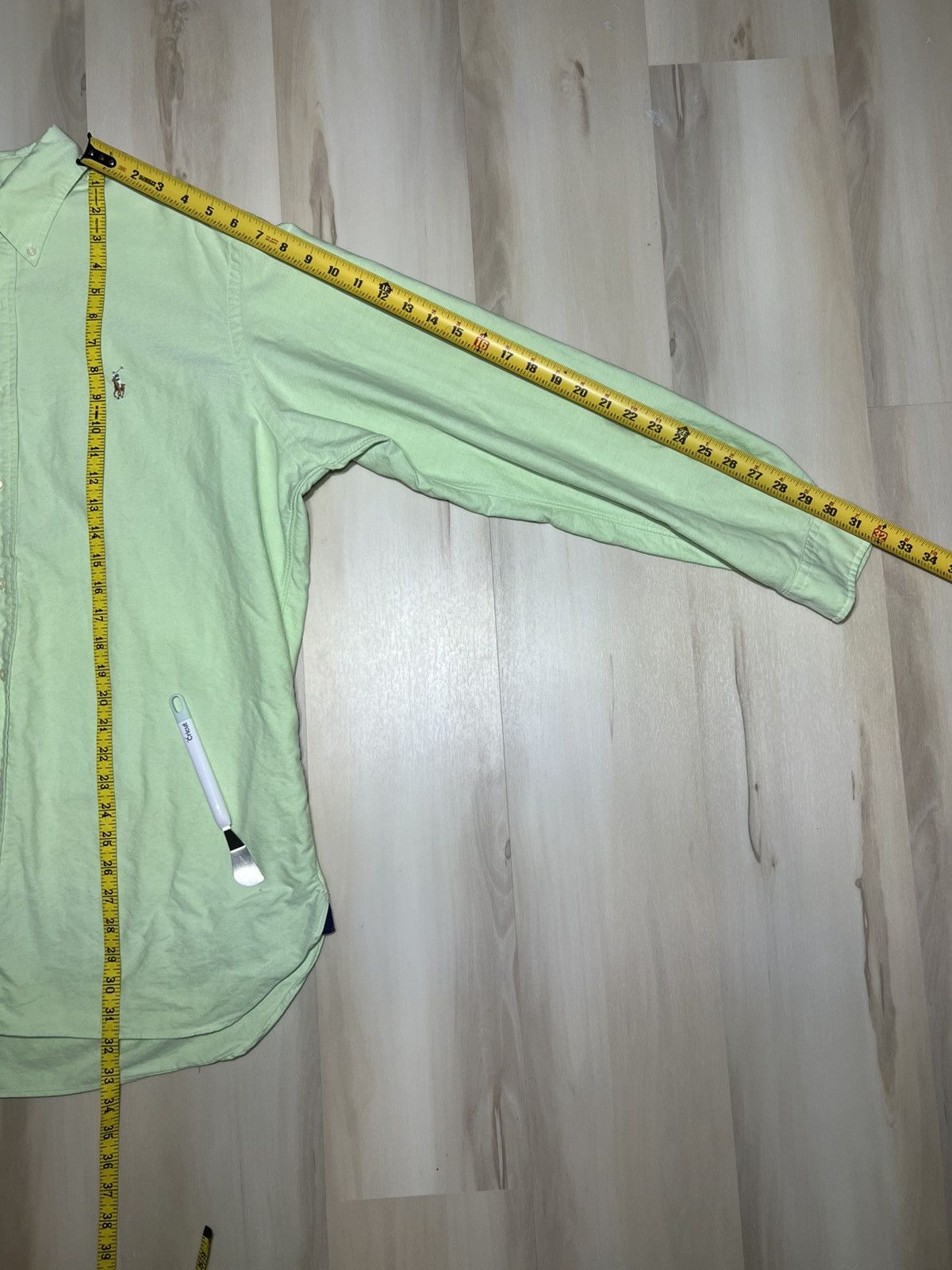 Polo Ralph Lauren Ralph Lauren Polo Shirt Mens XL Button Down Mint Green Lime Size US XL / EU 56 / 4 - 7 Thumbnail