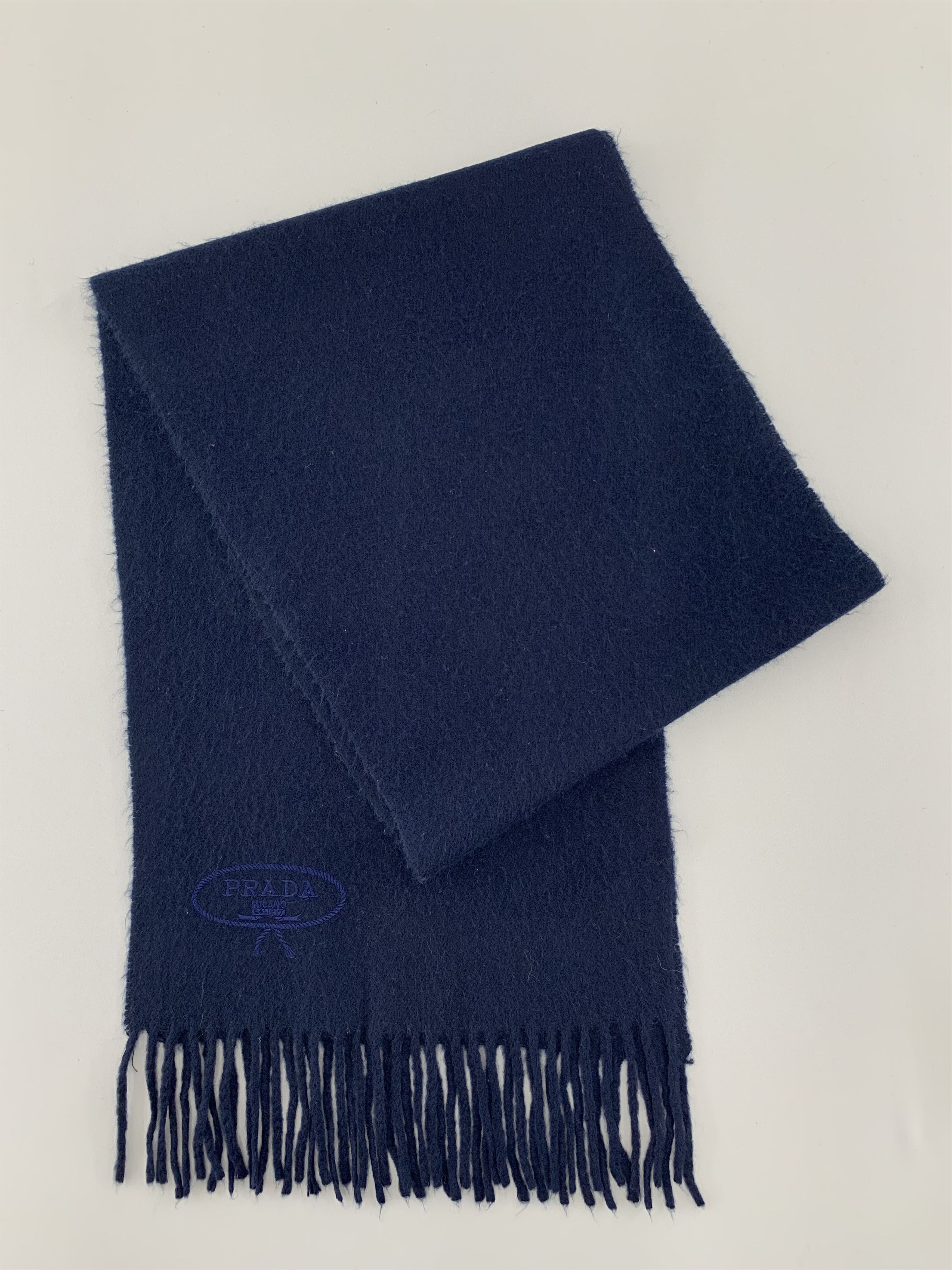 Prada Prada Scarf Wool Muffler Neck Wrap BL5177 Size ONE SIZE - 2 Thumbnail
