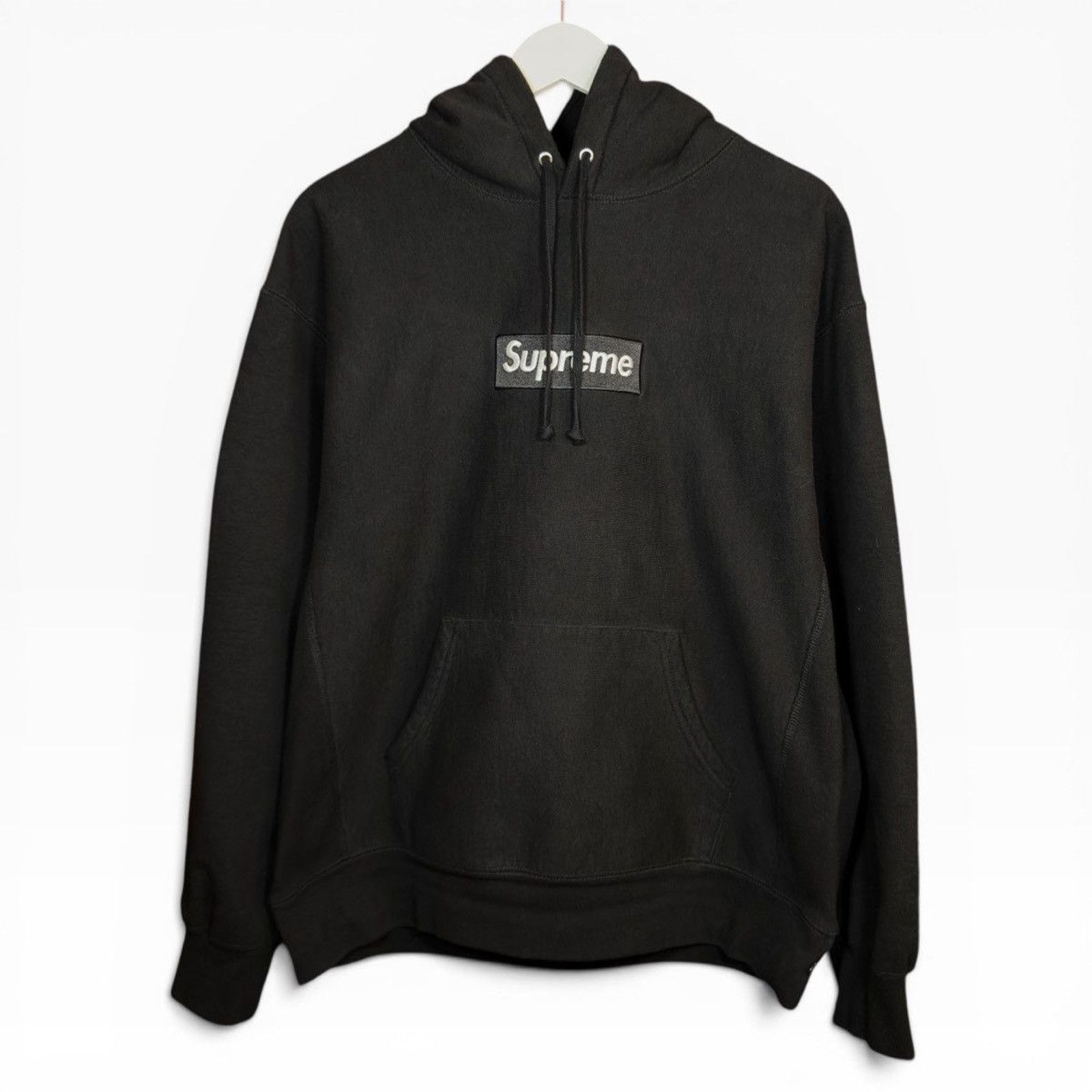 Supreme SUPREME FW22 Box Logo Crewneck In Black | Grailed