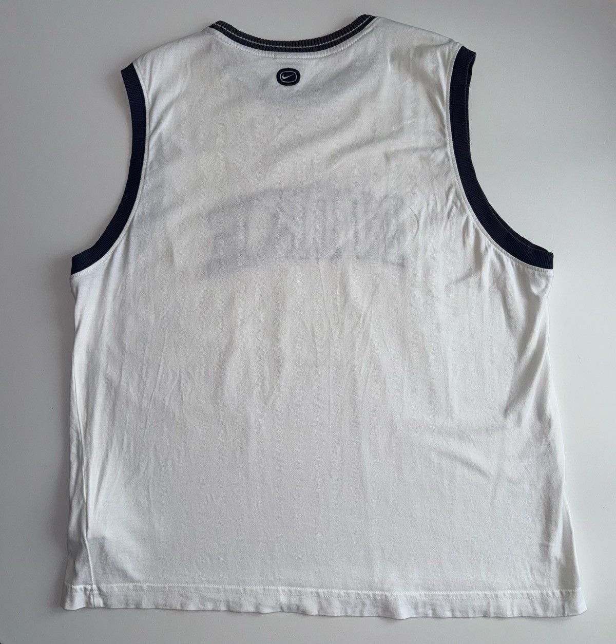 Nike Vintage 00s Nike big logo Sleeveless Tank Top Size US XL / EU 56 / 4 - 2 Thumbnail