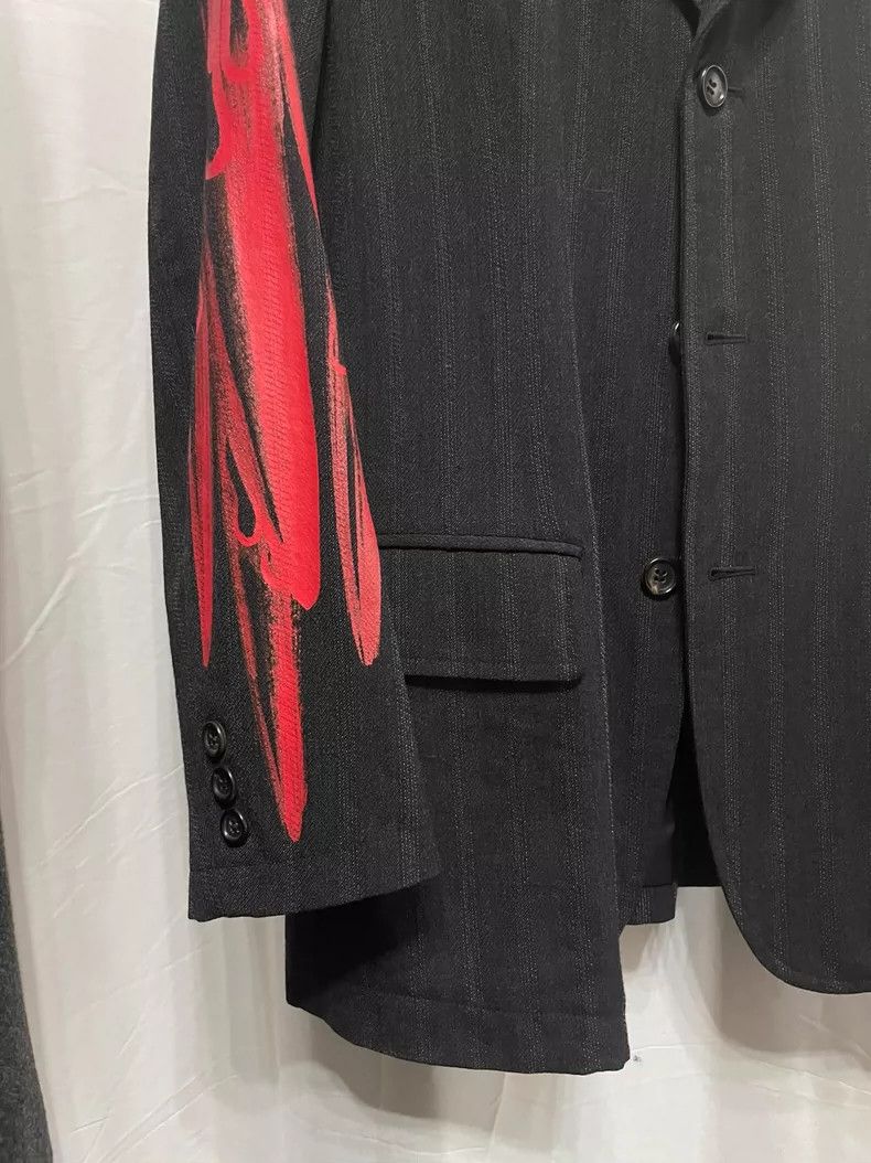 Comme des Garcons Comme des Garçons Blazer with dark paint finish jacket Size US S / EU 44-46 / 1 - 4 Thumbnail