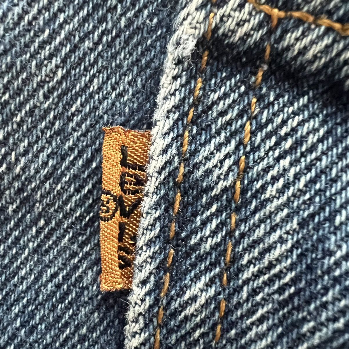 Levi's Vintage 90s Levi's Jeans 505 Orange Tab USA Distressed 34x30 Size US 34 / EU 50 - 4 Thumbnail