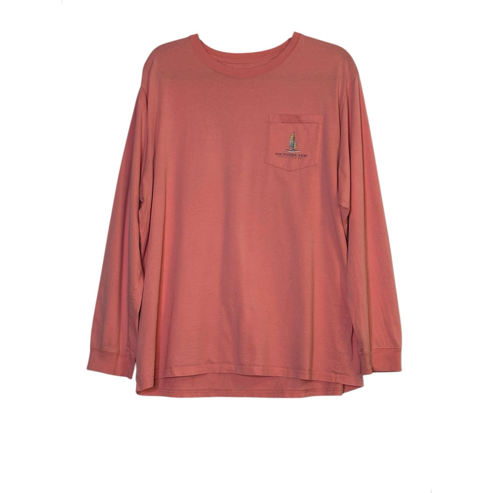 Southern Tide Southern Tide pink graphic long sleeves t shirt size XL Size US XL / EU 56 / 4 - 6 Thumbnail