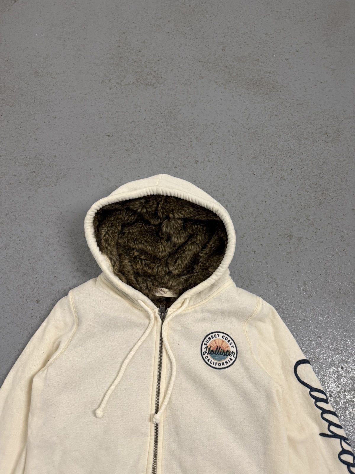 Hollister Streetwear Hollister Fur Y2K Streetwear Zip Hoodie Size M / US 6-8 / IT 42-44 - 5 Thumbnail