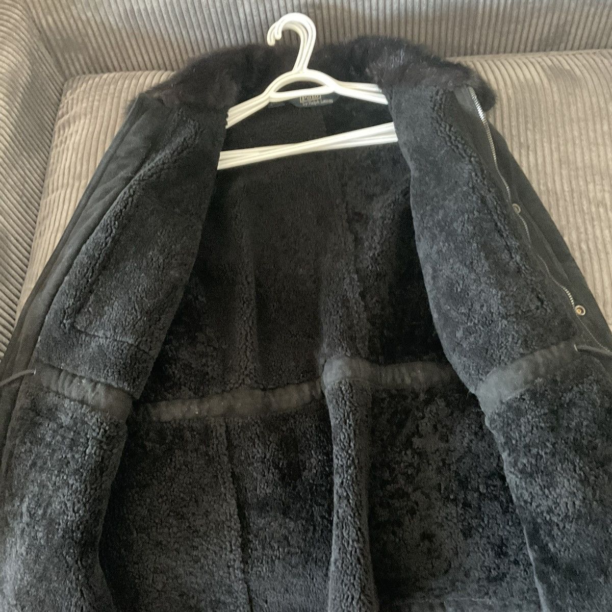 Ralph Lauren Blue Label Ralph Lauren One-of-One Shearling Jacket Custom Made Size US XXL / EU 58 / 5 - 5 Thumbnail